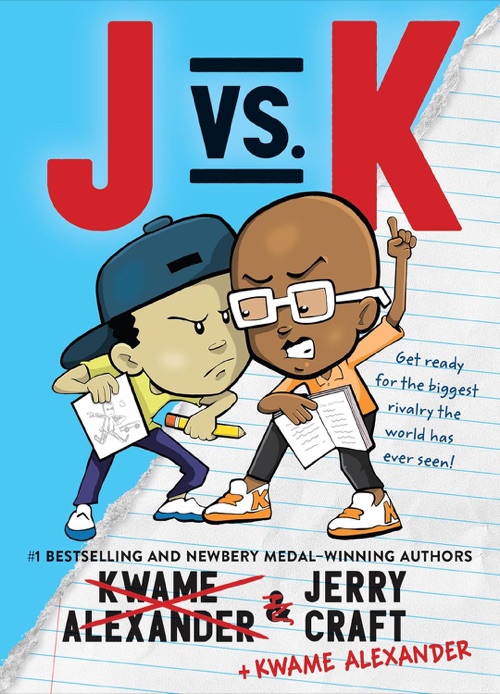 Cover of J vs. K by Kwame Alexander & Jerry Craft