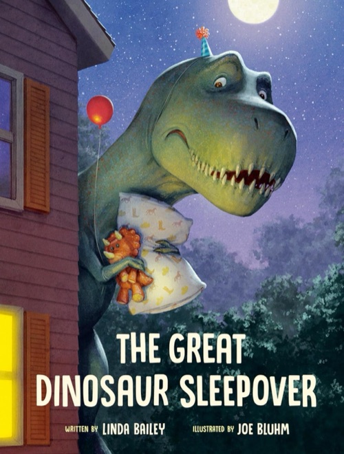 Cover of The Great Dinosaur Sleepover by Linda Bailey
