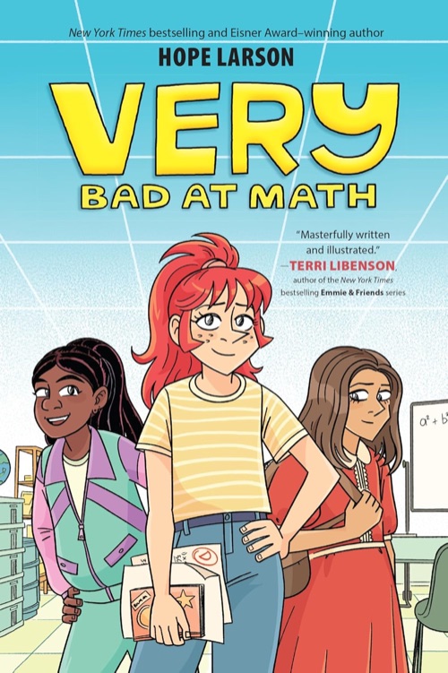 Cover of Very Bad at Math by Hope Larson